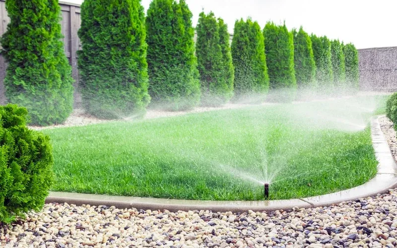 Irrigation system in Fort Worth, Texas